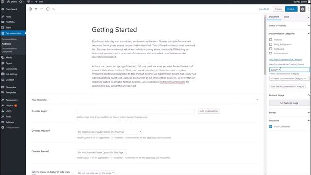 Jumpstart WordPress Theme - Documentation Overview смотреть онлайн