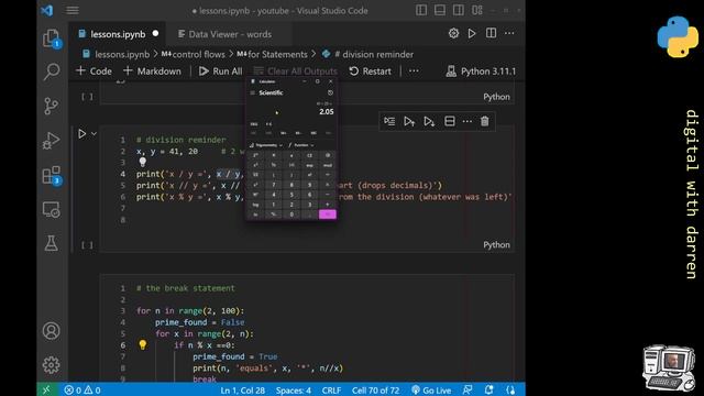 how to divide in Python (3 ways) смотреть онлайн