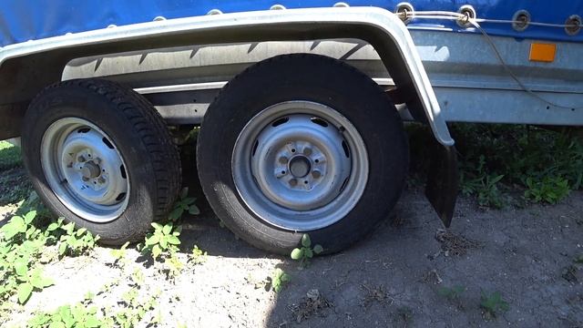 Обзор двухосного прицепа Niewiadow смотреть онлайн