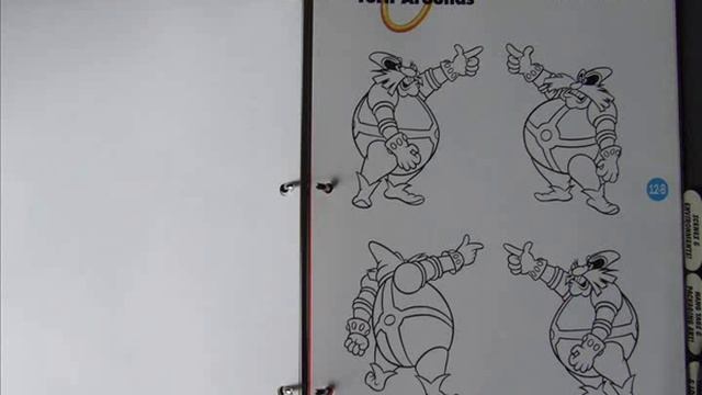 Sonic the Hedgehog Official Style Guide Manual смотреть онлайн