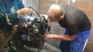 Транспортер Т4 замена двигателя 1X на 1Z