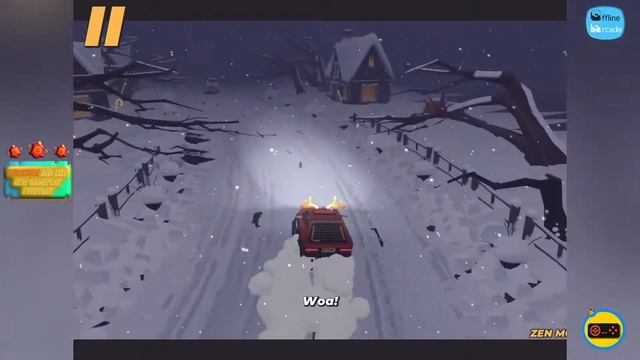 #Drive - Endless Driving Game ~ Christmas Zen mode смотреть онлайн