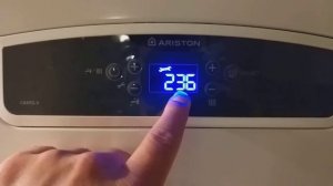 Настройка Ariston Cares X 15FF на эконом режим.