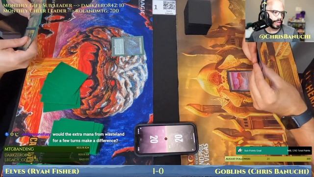 Elves vs Goblins [MTG Legacy] смотреть онлайн