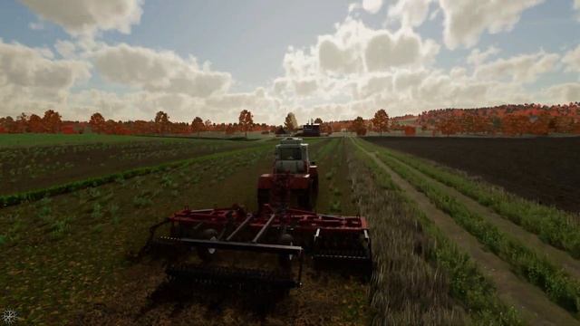 Продажа КОНСЕРВИРОВАННОЙ МОРКОВИ, БОРОНОВАНИЕ и внесение ИЗВЕСТИ| FS22 | Zielonka - Timelapse #5 смотреть онлайн