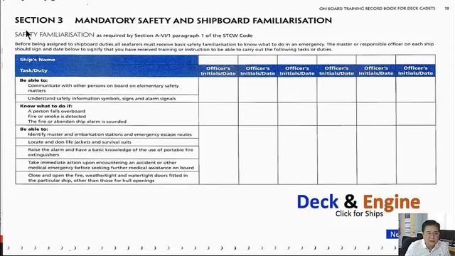 How to Use your On board Training Record Book смотреть онлайн