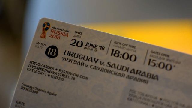 FIFA World Cup™ match ticket 2018 смотреть онлайн