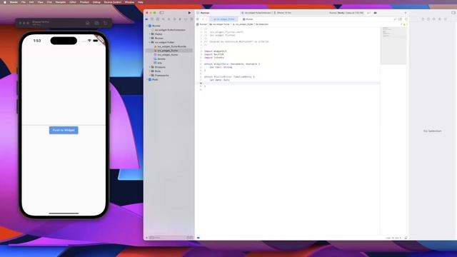 Build a Native iOS Widget App with Flutter & SwiftUI | Flutter Tutorial смотреть онлайн