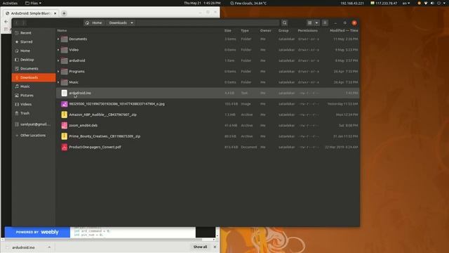 IoT - Control Arduino Uno from an Android phone using BlueTooth(HC-05 and ArduDroid) смотреть онлайн