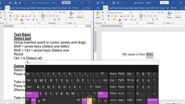 9.Select text and Move Cursor смотреть онлайн
