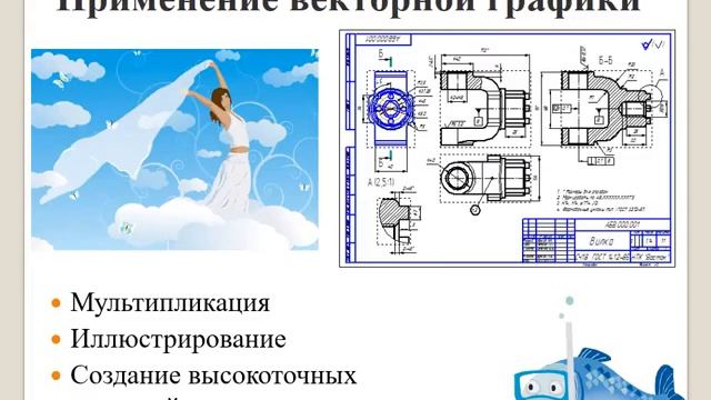 Создание иллюстраций, редактор обработки векторной графики. смотреть онлайн