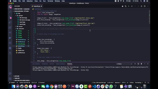 4 Demos de reconhecimento facial com Python + face recognition. смотреть онлайн