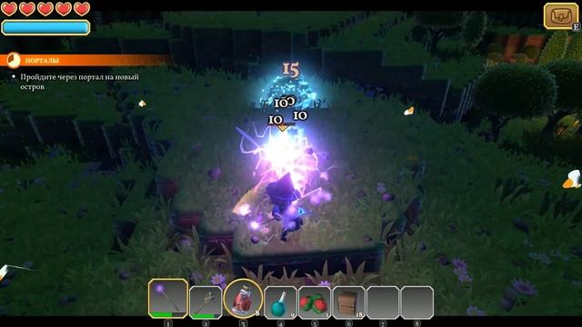Portal Knights ► Прохождение ➽ Начало #1 смотреть онлайн