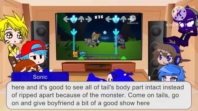 Fnf react to The Funkin Genesis mod! (Gacha club) смотреть онлайн