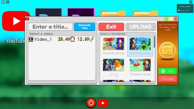 Roblox YouTube Simulator Z (5) смотреть онлайн