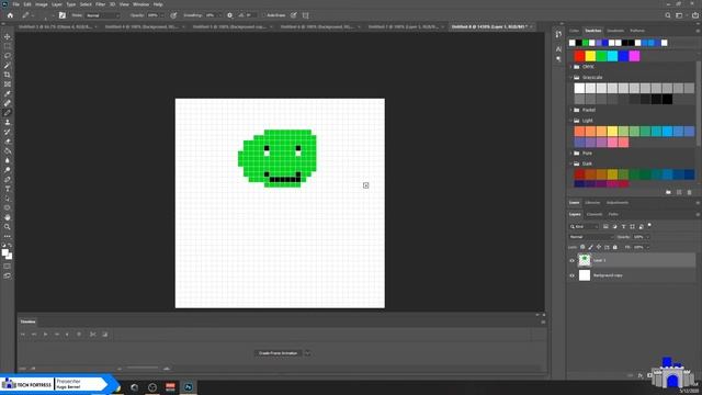 How To Make Animated GIF's In Photoshop (Frame By Frame Animation) смотреть онлайн