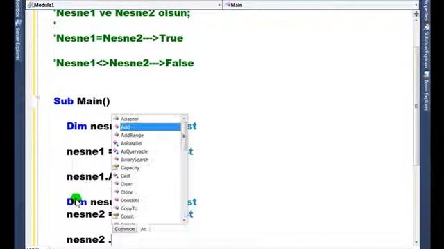 Visual Basic .NET - Ders 310 : ArrayList - Equals-2 смотреть онлайн