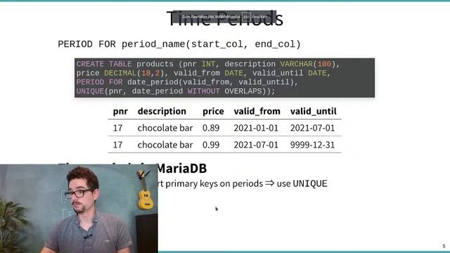 Modern Database Concepts - Temporal Data Management in SQL смотреть онлайн
