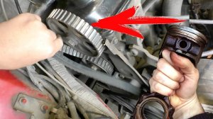 Гнет клапана или нет? При обрыве ремня ГРМ. Как быстро проверить