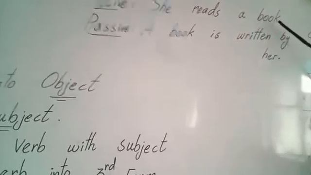 9th Class English(Active And Passive Voice) смотреть онлайн