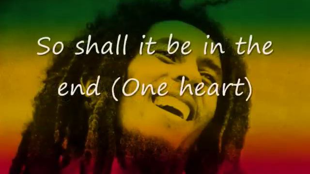 one love-bob marley lyrics смотреть онлайн