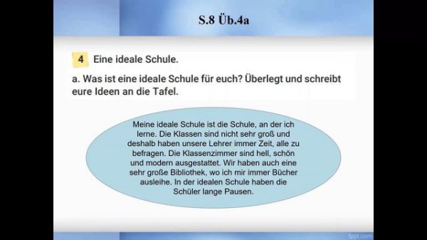 Тема 7. Eine ideale Schule