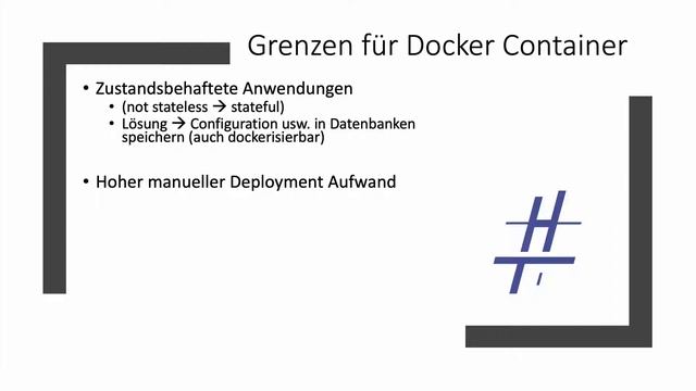 Grenzen für Docker Container mit Asp.Net core Anwendungen смотреть онлайн