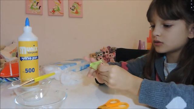 Милая овечка. Делаем аппликацию вместе с Евой.Овечка из ватных шариков. смотреть онлайн