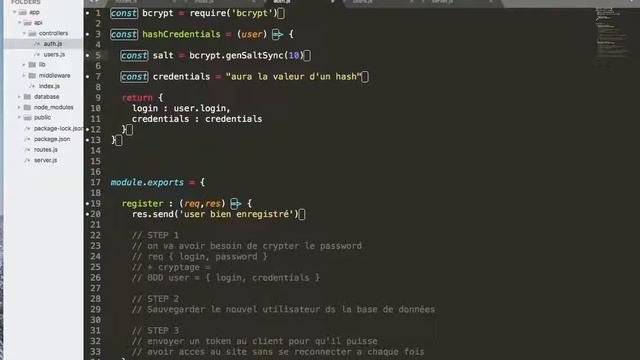 5 auth node pgsql react bcrypt смотреть онлайн