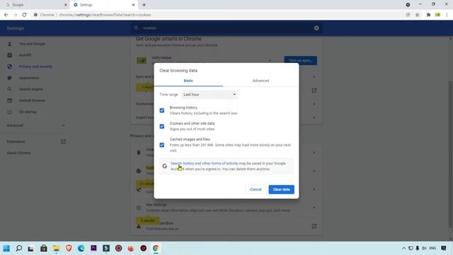 REMOVE PERSONAL SEARCHES HISTORY FROM GOOGLE CHROME | Clear Cache and Cookies Chrome - 2021 смотреть онлайн