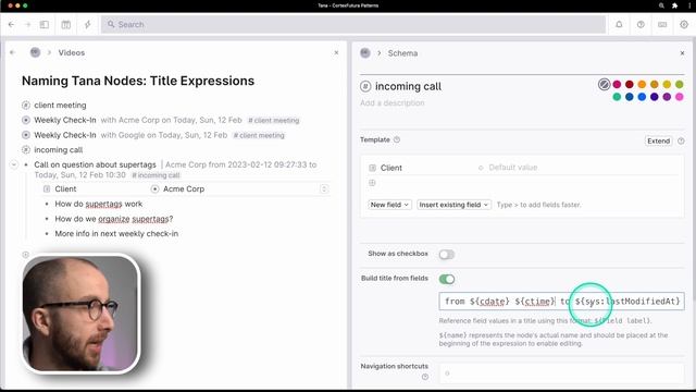 Naming Tana Nodes: Title Expressions смотреть онлайн
