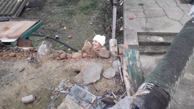 Участок под строительство дома. Обзор, панорама, начало! смотреть онлайн