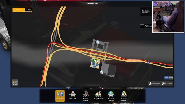 Heavy Haul Across the States (Part 2 of 3) | American Truck Simulator | Moza R9 смотреть онлайн