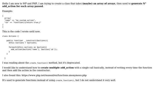 Wordpress: WP add_action factory смотреть онлайн