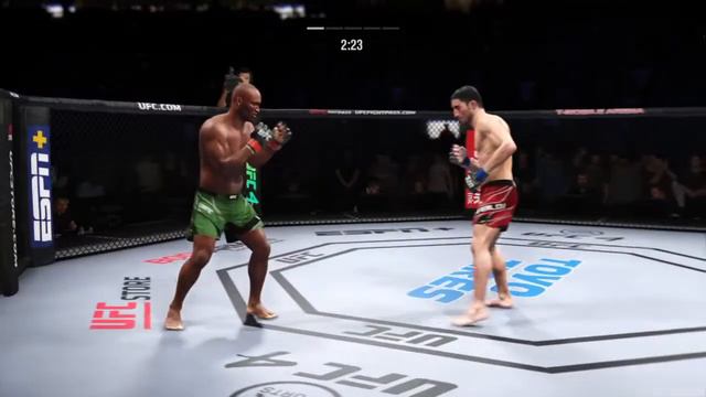 КАМАРУ УСМАН VS РУСТАМ ХАБИЛОВ UFC 4 CPU VS CPU смотреть онлайн