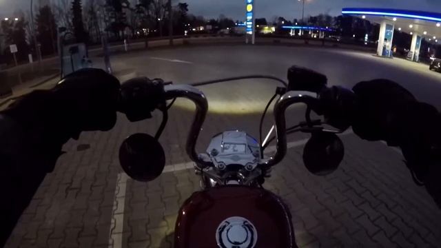 Конец Февраля, выезд в город на Харли смотреть онлайн