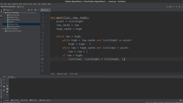 Algorithmen und Datenstrukturen #24 - Quick Sort in Python смотреть онлайн