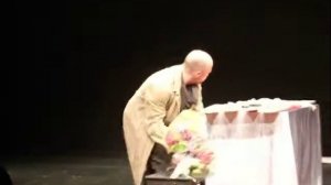 Евгений Стычкин в спектакле "Кроткая"