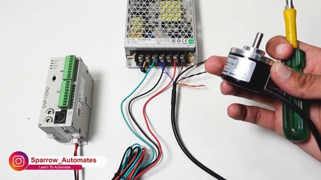 Rotary Encoder Wiring/Connection with PLC II What is Rotary Encoder? (Autonics E40S6-2500-3-T24) смотреть онлайн