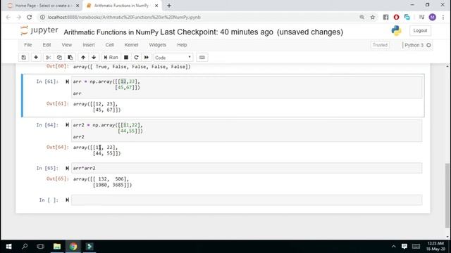 Basic Array Operations [Lesson#06]. Numpy Python Tutorial -Full course in Urdu/Hindi смотреть онлайн