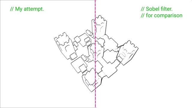 Edge detection from depth - GLSL смотреть онлайн
