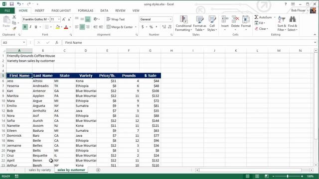 How to Use Styles in Excel смотреть онлайн