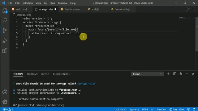 #16 Cloud Storage introduction and Security rules | Firebase cloud storage tutorial for web in Hind смотреть онлайн