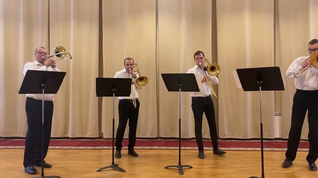 A Portrait - G. Gershwin. Trombone Quartet Version.