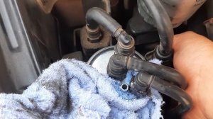 замена топливного фильтра киа карнивал