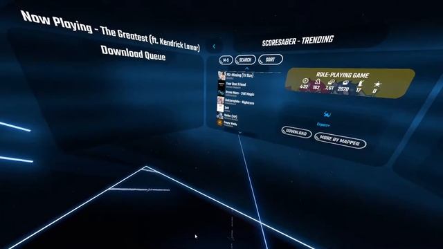 Играю Bear saber vr с Antvr kit 2 смотреть онлайн