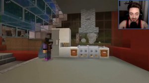 Эдисон с Катей построили новый дом в Майнкрафт