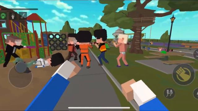 Paint The Town Red For iOS Iphone HD Gameplay Chaos Town Melee combat game Anh Quach Thi Ngoc смотреть онлайн