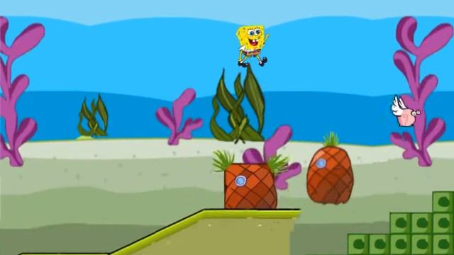 Spongebob Jumper (Губка Боб прыгун) - прохождение игры смотреть онлайн
