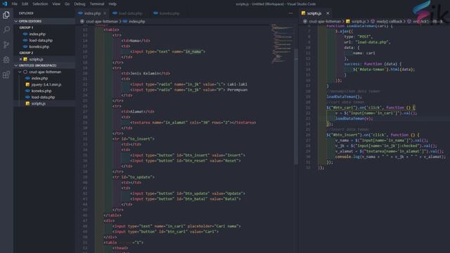 CRUD PHP dan AJAX - Membuat Insert Data | Part 5 смотреть онлайн